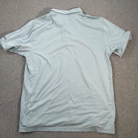 Linksoul Short Sleeve Golf Polo Men's XXL Canebrake Club Logo Blue New - Picture 10 of 10